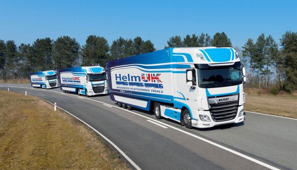VisionTrack provides video telematics expertise to UK’s HGV platooning trial
